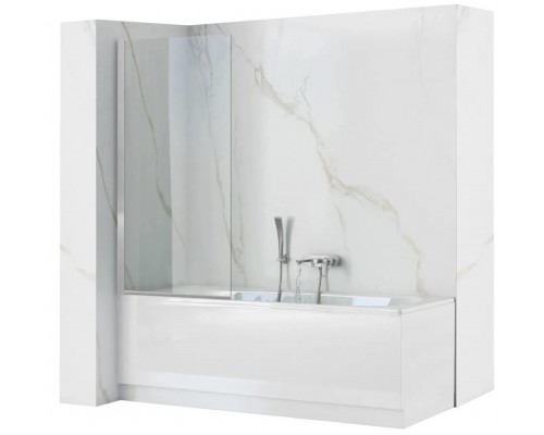 Шторка на ванную Rea Lagos Fix chrom 80 W5630