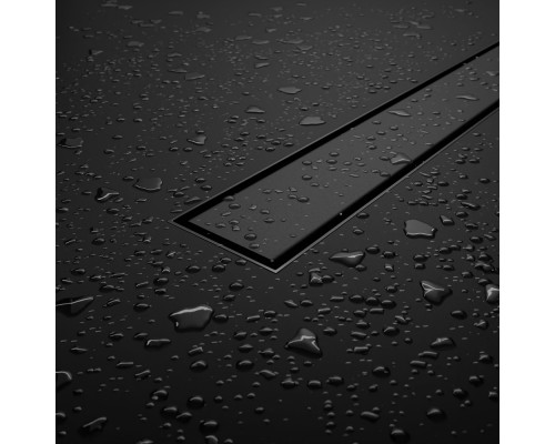 Душевой трап RGW SDR-31B 60cм с черной накладной из нержавеющей стали 47213160-04