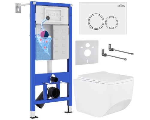 Комплект 6 в 1 Roxen StounFix Dual Fresh 506177
(состоит из: 710200, Santi 410260W, 530145-01)