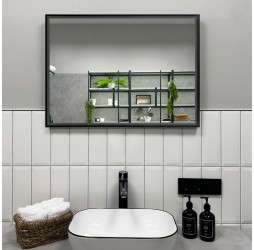 Зеркало с подсветкой ROXEN Sigma 900x700 CooperFree сенсорное управление холодный / теплый / нейтральный (510210-90B)