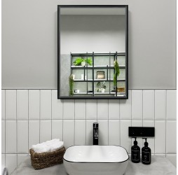 Зеркало с подсветкой ROXEN Sigma 500x700 CooperFree сенсорное управление холодный / теплый / нейтральный (510210-50B)