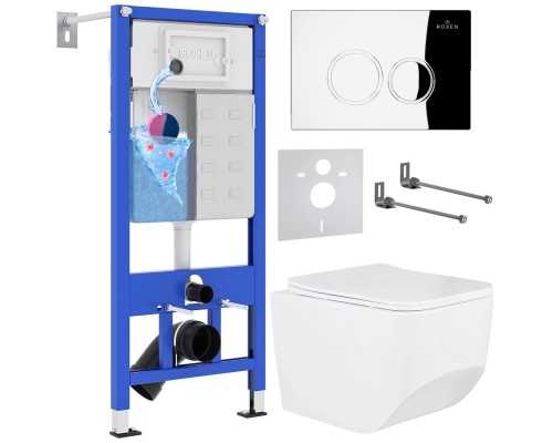 Комплект 6 в 1 Roxen StounFix Dual Fresh 518414
(состоит из: 710200, Santi 410260CH, 530145-01)