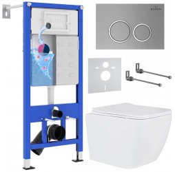 Комплект 6 в 1 Roxen StounFix Dual Fresh 530473
(состоит из: 710200, Santi 410260M, 530135-01)