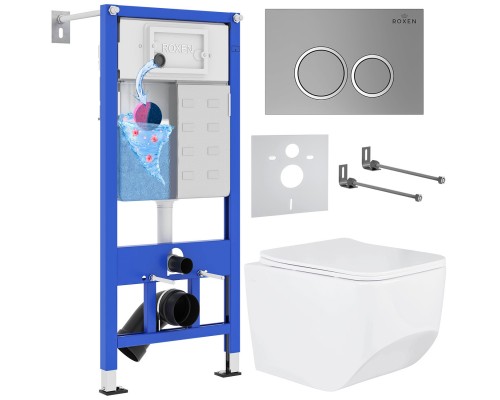 Комплект 6 в 1 Roxen StounFix Dual Fresh 532055
(состоит из: 710200, Santi 410260M, 530145-01)