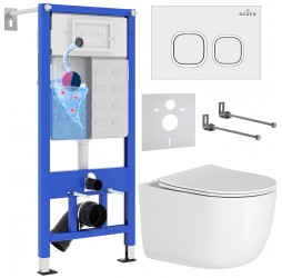 Комплект 6 в 1 Roxen StounFix Dual Fresh 964425
(состоит из: 710200, Santi 410280W, 530160-01)