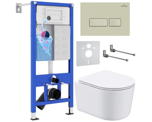 Комплект  6 в 1 Roxen StounFix Dual Fresh 966686 (состоит из: 710200, кнопки Caspia 410280BG, 530120-01)