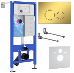 Комплект 4 в 1 Roxen StounFix Dual Fresh 968001 (состоит из: 710200, Santi 410260G)