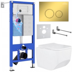 Комплект 6 в 1 Roxen StounFix Dual Fresh 968023
 (состоит из: 710200, Santi 410260G, 530145-01)