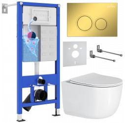 Комплект 6 в 1 Roxen StounFix Dual Fresh 968046 (состоит из: 710200, Santi 410260G, 530160-01)