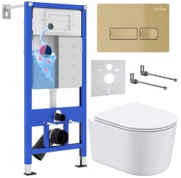 Комплект 6 в 1 Roxen StounFix Dual Fresh 968084 (состоит из: 710200, кнопки Caspia 410280GB, 530120-01)