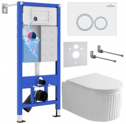 Комплект 6 в 1 Roxen StounFix Dual Fresh 968230 (состоит из: 710200, Santi 410260W, 530200-01)