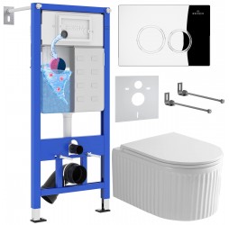 Комплект 6 в 1 Roxen StounFix Dual Fresh 968245 (состоит из: 710200, Santi 410260CH, 530200-01) 