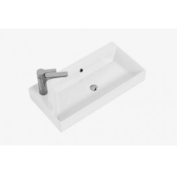 Раковина Raval Слим Синерджи 65х35 см керамическая