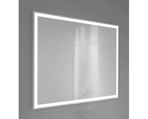 Зеркало в ванную комнату Raval Prima 100x80 (ШxВ) с подсветкой Prim.02.100/W/RL