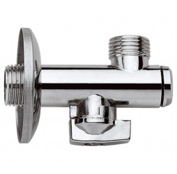 Запорный вентиль с фильтром 1/2*1/2 Remer 1231212