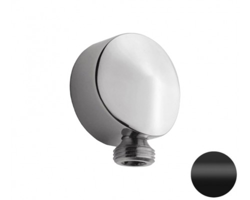 Шланговое подключение для душа Remer 309LNO, черный матовый