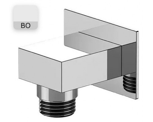 Шланговое подключение для душа Remer 309WBO, белый матовый