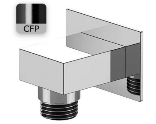 Шланговое подключение для душа Remer 309WCFP, черный брашированный хром