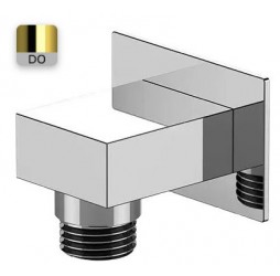 Шланговое подключение для душа Remer 309WDO, золото глянцевое