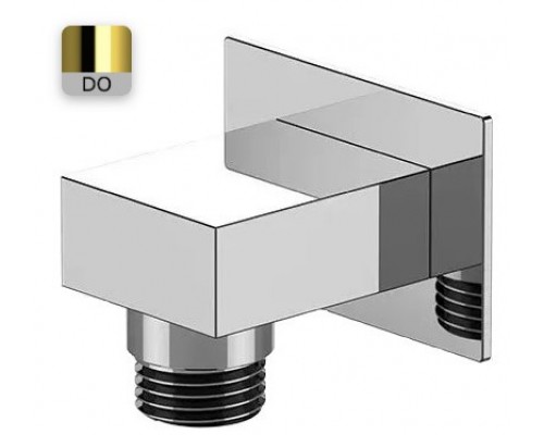 Шланговое подключение для душа Remer 309WDO, золото глянцевое