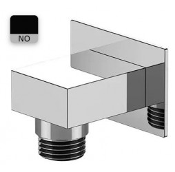 Шланговое подключение для душа Remer 309WNO, черный матовый