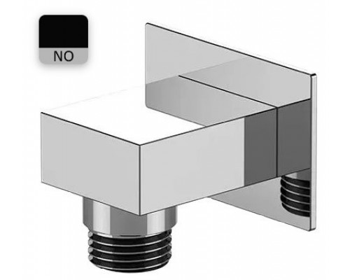Шланговое подключение для душа Remer 309WNO, черный матовый