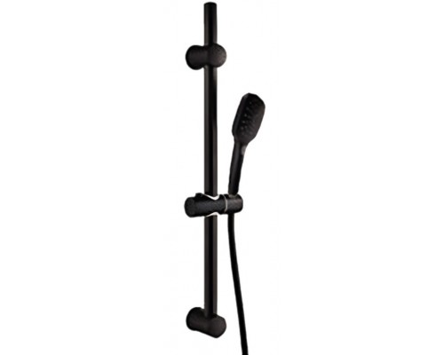 Душевой гарнитур Remer 317ID8CPNO, черный матовый