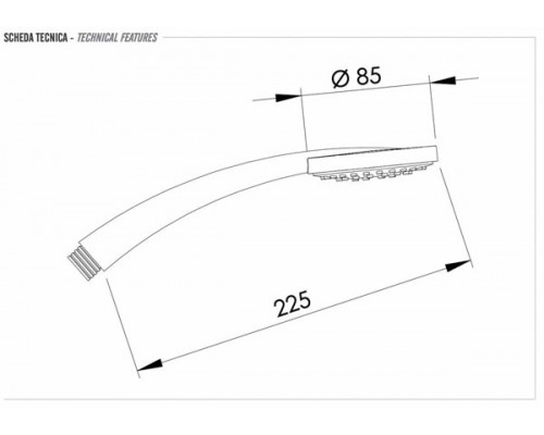 Ручной душ Remer 317MRX