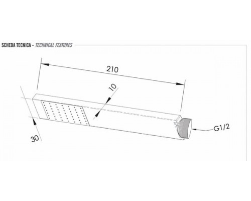 Ручной душ Remer 317RRX