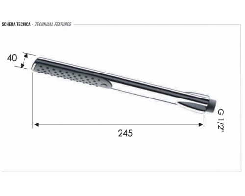 Ручной душ Remer 317RVX