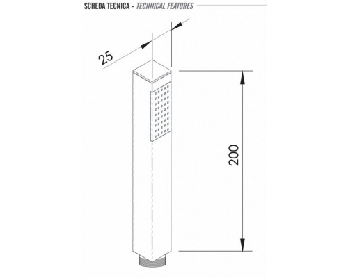 Ручной душ Remer 317SSDOX золото глянцевое