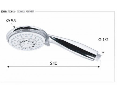 Ручной душ Remer 318F4X