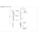 Душевая система Remer 330X8MPEC20NRA