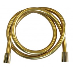 Шланг для душа ПВХ 120 см Remer 332CN2G120DO, золото глянцевое