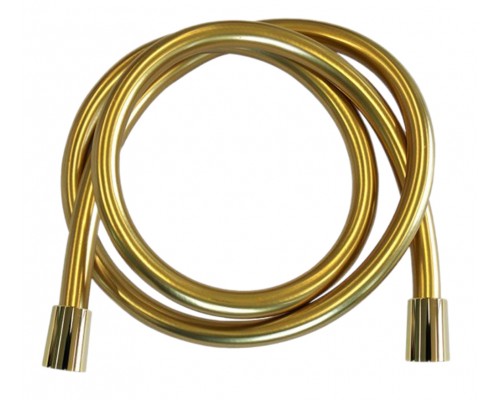 Шланг для душа ПВХ 120 см Remer 332CN2G120DO, золото глянцевое