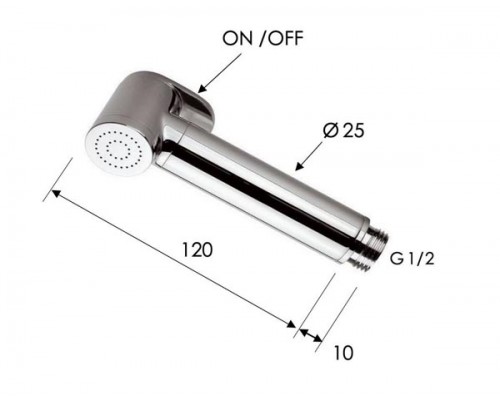 Лейка Remer 332OWDO, золото глянцевое