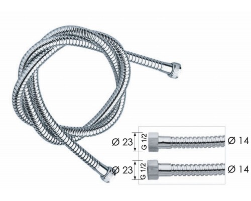Шланг для душа 150 см Remer 333150