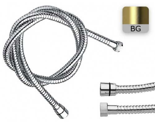 Шланг для душа 150 см Remer 333CN150BG, золото брашированное