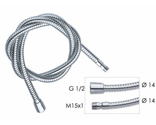 Шланг для душа 150 см Remer 333CN1512150