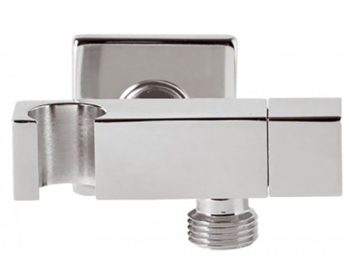 Держатель ручного душа с подключением и запорным вентелем Remer 336S