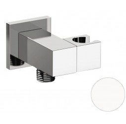 Держатель ручного душа с подключением Remer 337SBO, белый матовый