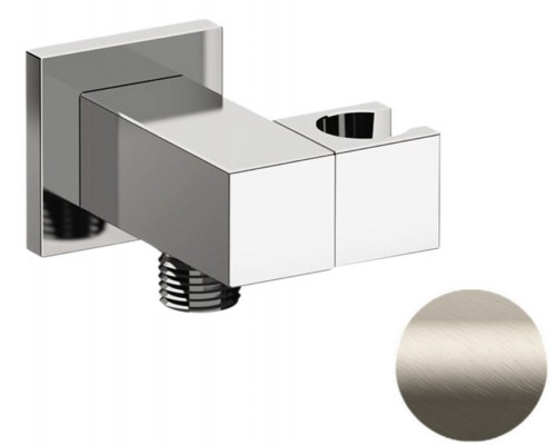 Держатель ручного душа с подключением Remer 337SXV, сталь