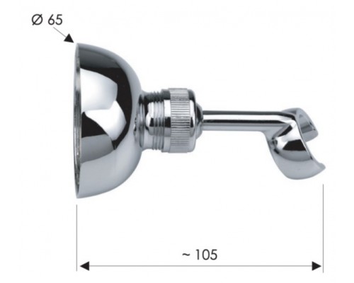 Держатель ручного душа Remer 338