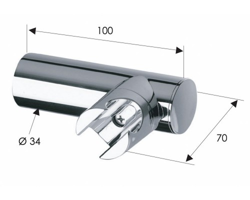 Держатель ручного душа Remer 339N