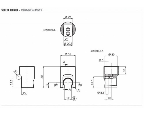Держатель ручного душа Remer 339SOM
