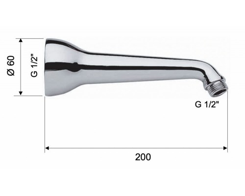 Кронштейн 20 см Remer 345