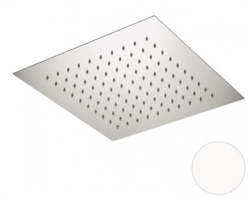 Верхний душ потолочный 44 см Remer 357EFS44BO, белый матовый