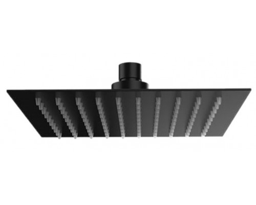 Верхний душ с шарнирным соединением 25 см Remer 357UFS25NOX, черный матовый