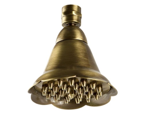 Верхний душ с шарнирным соединением 10 см Remer 359BEVOX, бронза