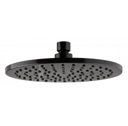 Верхний душ с шарнирным соединением 20 см Remer 359MM20CFPX, черный брашированный хром